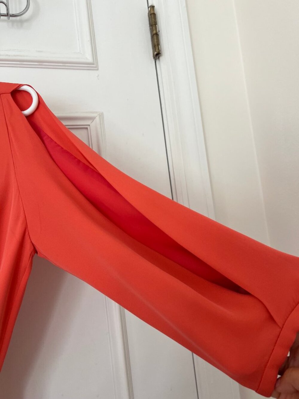 Dvf Silk Pink Wrap Dress With Pockets - image 4